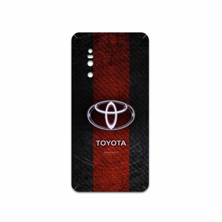 برچسب پوششی ماهوت مدل TOYOTA-Logo مناسب برای گوشی موبایل ویوو X27 MAHOOT TOYOTA-Logo Cover Sticker for VIVO X27